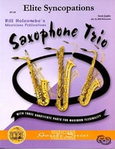 ELITE SYNCOPATIONS SAXOPHONE TRIO cover